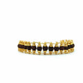 Brass Chain Rudraksha Bracelet For Men