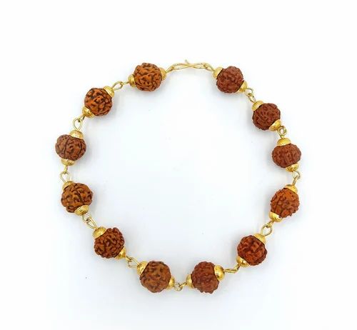 5 Mukhi Rudraksha Bracelet For Unisex