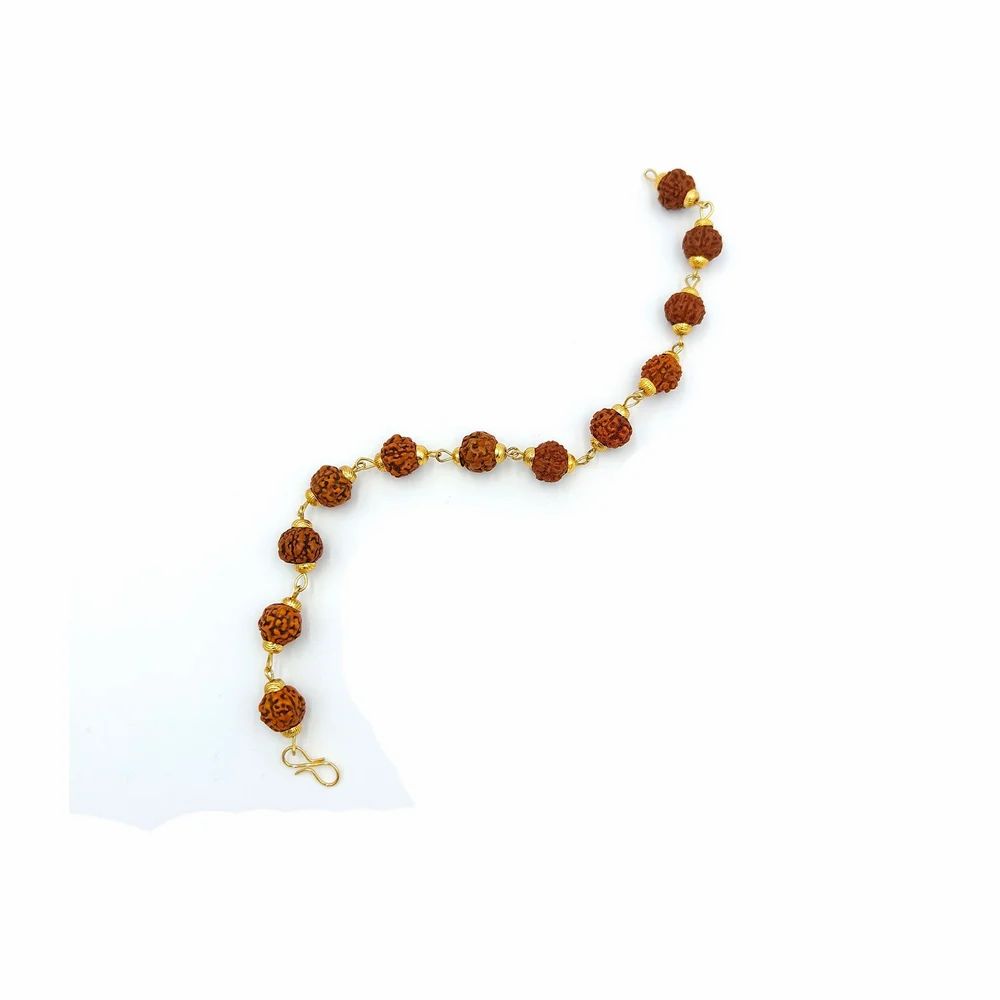 5 Mukhi Rudraksha Bracelet For Unisex