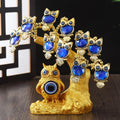 Golden Child Owl Evil Eye Tree For Home And Office