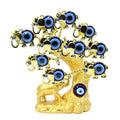 Golden Elephante Evil Eye Tree For Home And Office