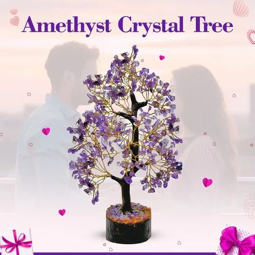 Amethyst Crystal Tree For Home And Office