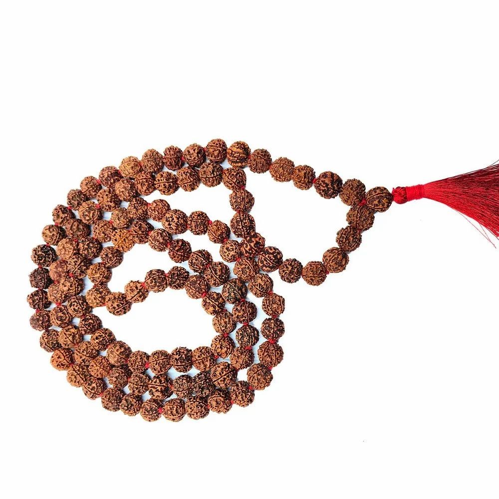 108 Beads Nepali Rudraksha Mala For Unisex