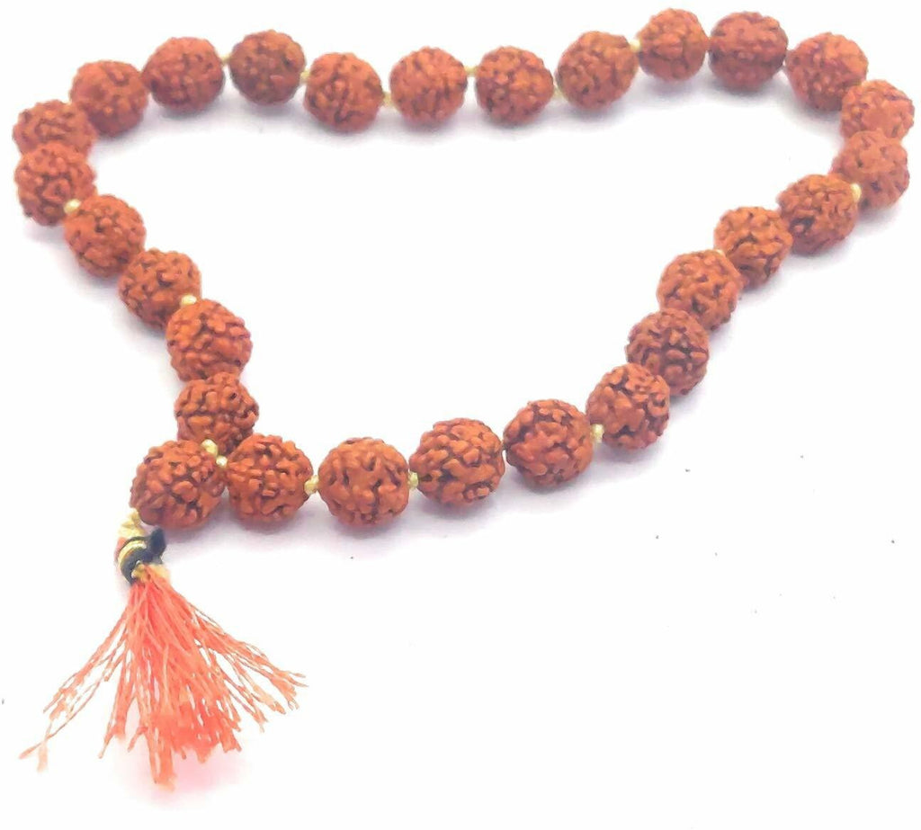 27 Beads Nepali Rudraksha Mala For Unisex