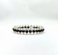 Karungali Silver Plated Bracelet For Unisex