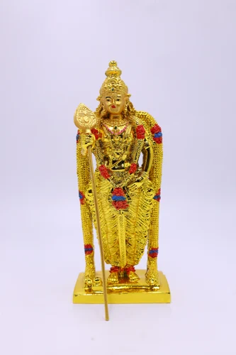 Multicolor Shree Bharani Murugan Statue For Home And Office