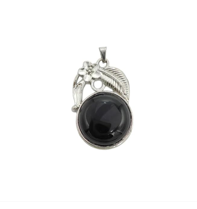 Sulemani Hakik Crystal Round Pendant For Unisex