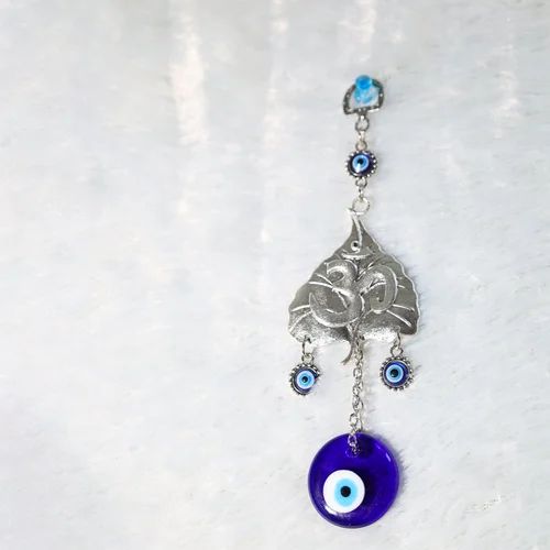 Om Leaf Evil Eye Hanging For Home And Office