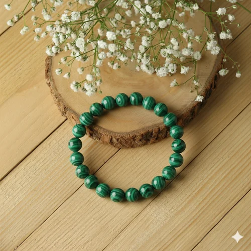 Malachite Crystal Bracelet For Unisex