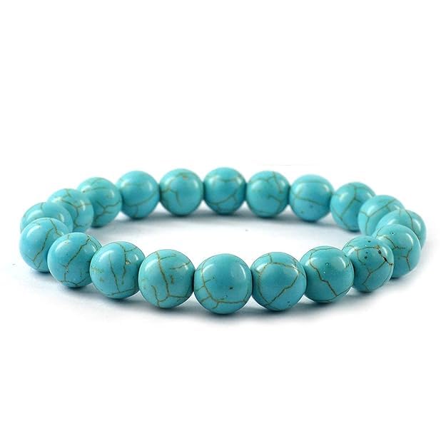 Turquoise Healing Crystal Bracelet For Unisex