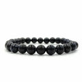 Black Tourmaline Crystal Bracelet For Unisex