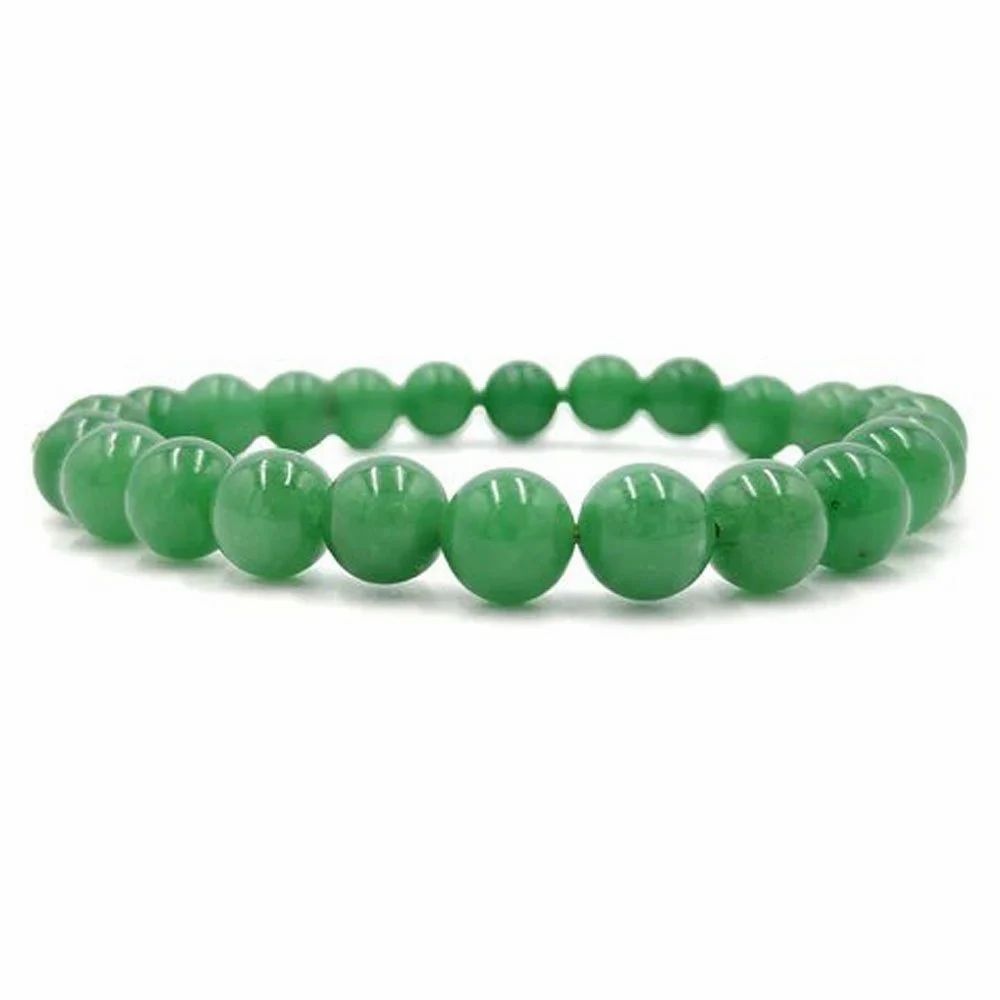 Green Jade Healing Crystal Bracelet For Unisex