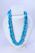 Firoza Chips Mala For Unisex