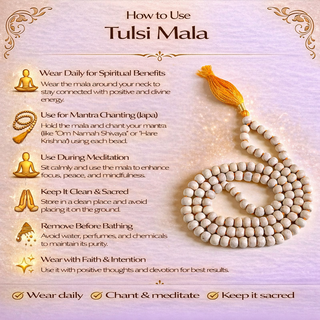 Original Tulsi Mala For Unisex