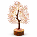 Rose Quartz Crystal Tree For Home And Office
