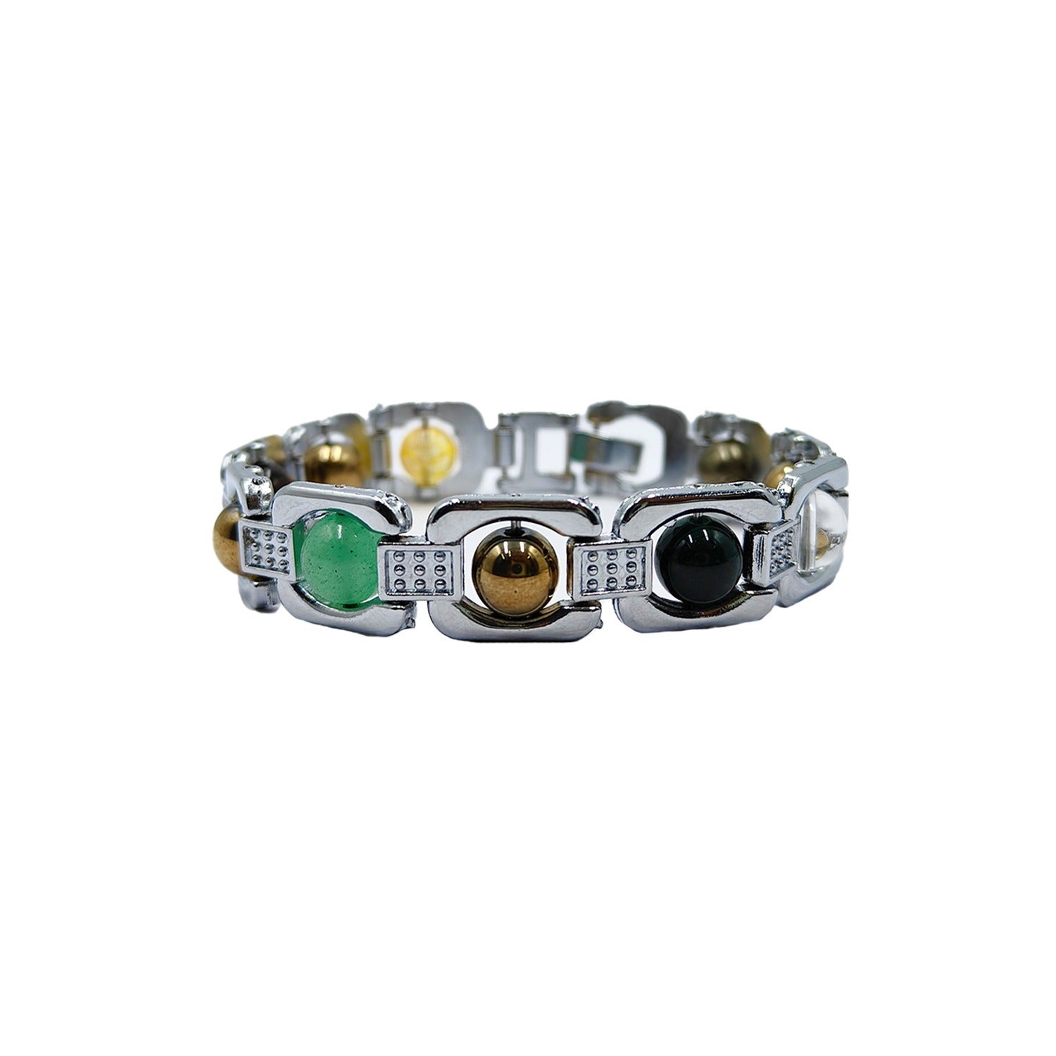 Silver Plated Dhan Yog Bracelet Money Magnet