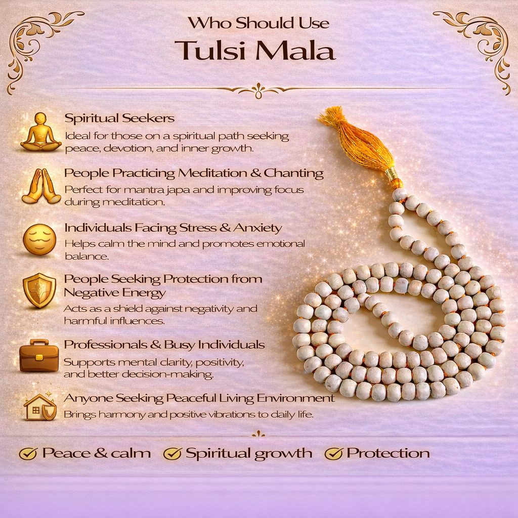 Original Tulsi Mala For Unisex