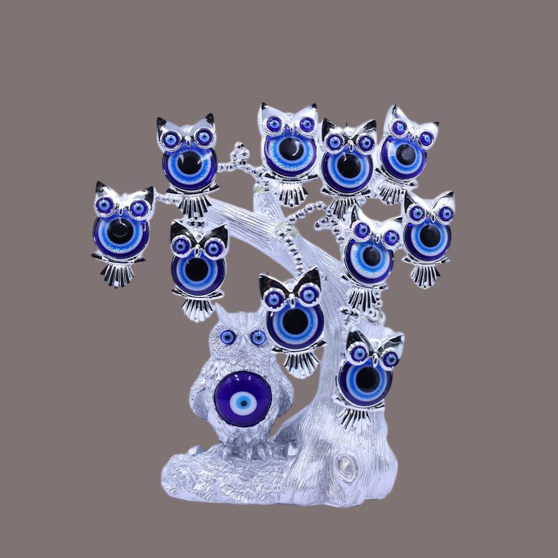 Owl Child Evil Eye Tree For Home And Office